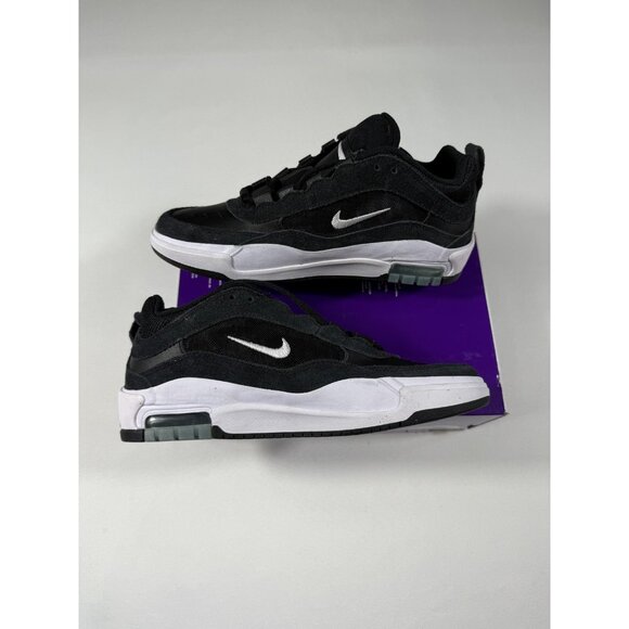 New Nike Air Max Ishod Shoes Mens Size 7 Black White SB Skateboarding FB2393-004 - Picture 5 of 11
